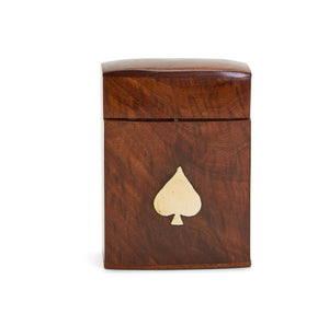 Wood Crafted Playing Card Set