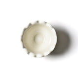 Signature White Ruffle Bowl