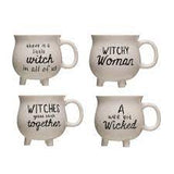 Cauldron  Mug With Witch Saying