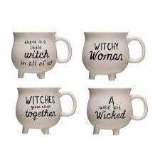 Cauldron  Mug With Witch Saying