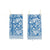 Pomegranate Blue Tea Towel
