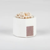 White Match Holder w striker & White Matches