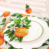 Orange Orchard Place Card