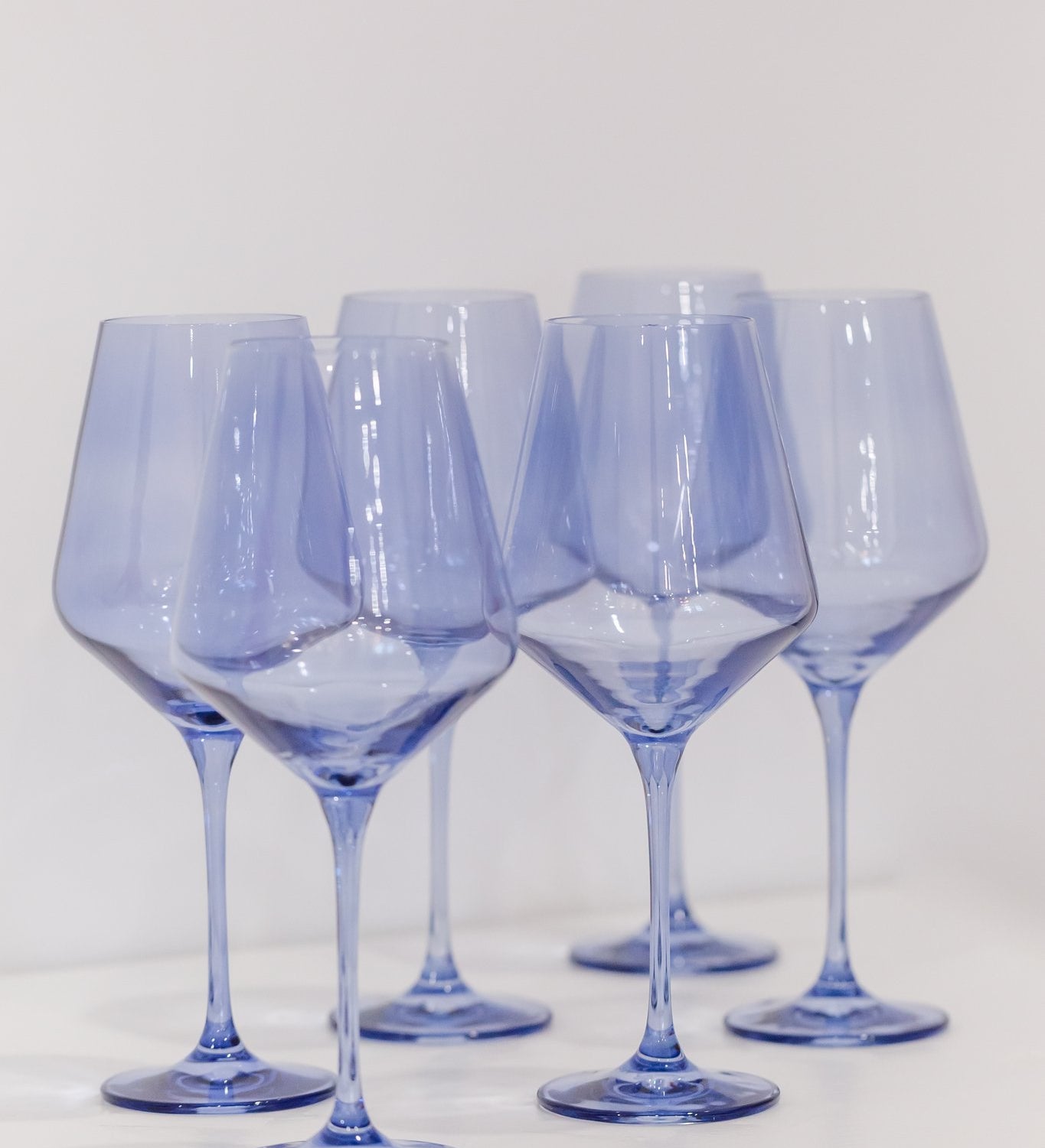 Estelle Colored Wine Stemware