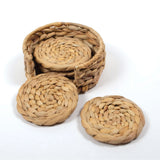 Natural Woven Coaster Set