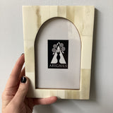 White Bone with Dome 4X6