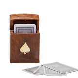 Wood Crafted Playing Card Set