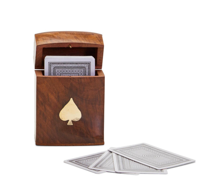 Wood Crafted Playing Card Set