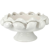 Limoni White Footed Fruit Bowl
