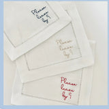 Please Leave By 9 Cocktail Napkins Multi Color