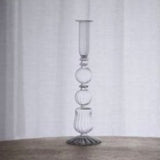 Emma Candlestick Holder Clear
