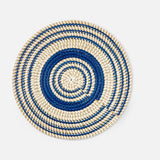 Blue Pheasant Dark Blue/Natural Round Placemats