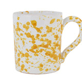 Amalfitana Yellow Splatter Mug