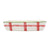 Mistletoe Plaid Rectangular Baker