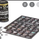 Jigsaw Puzzle 500pc Coffee Lover’s Canister