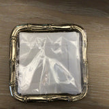 Giftables Sierra Modern Bamboo Gold Cocktail Napkin Holder