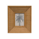 Wood & Rafia Wall Frame - 5x7