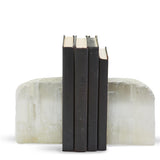 Glacier Selenite Crystal Bookends