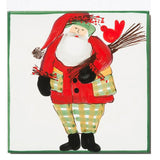 Old St. Nick Trivet With Wood Pile