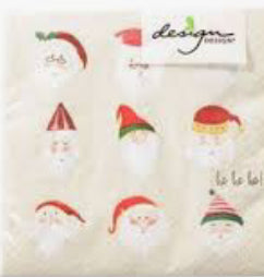 Santa  Soirée beverage napkin