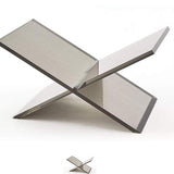 Acrylic Book Stand Silver