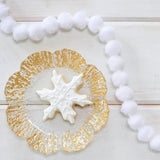 Rufolo Gold Glass Canape Plate