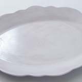Scalloped Serving Oval