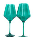 Estelle Colored Wine Stemware