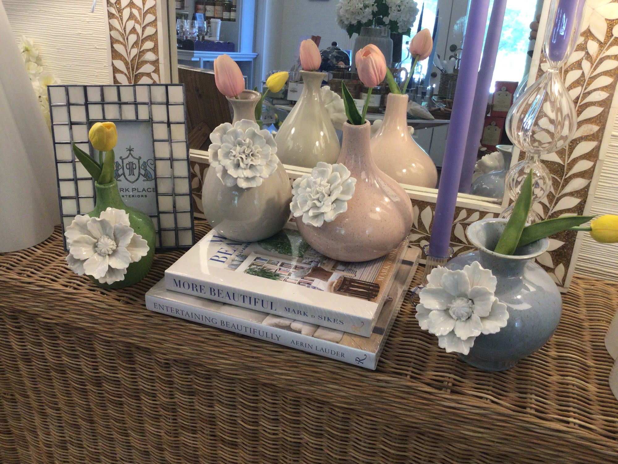 Pastel Flower Vase