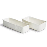 Basketweave Tray - Long