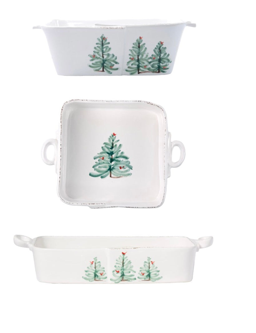 Lastra Holiday 3pc Bakeware Set