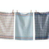S/3 American Check Dishtowel