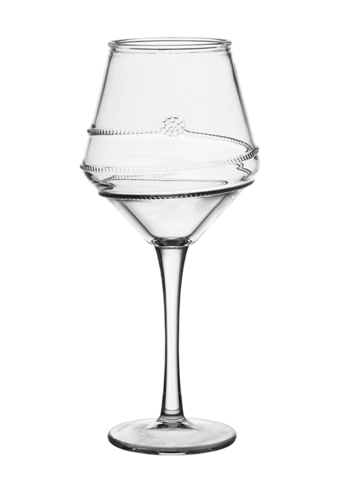 Amalia Clear Acrylic Wine Glass
