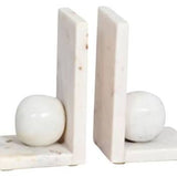 Marble Ball Bookends