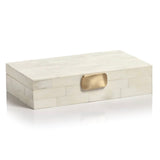 White bone design box