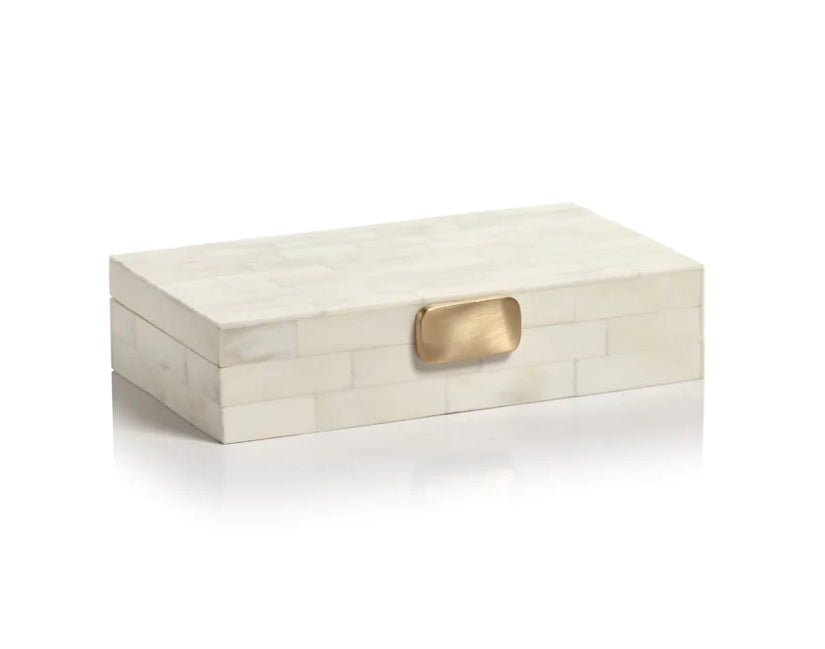 White bone design box