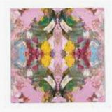 Poppy pink cocktail napkin