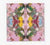 Poppy pink cocktail napkin