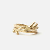 Tara Gold Napkin a ring Brass
