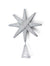Silver Beaded 12 Tree Topper
