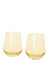 Estelle Colored Wine Stemless