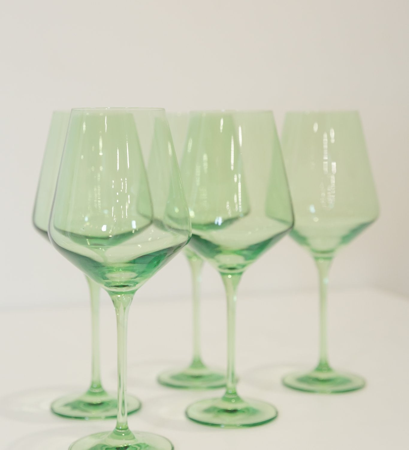 Estelle Colored Wine Stemware