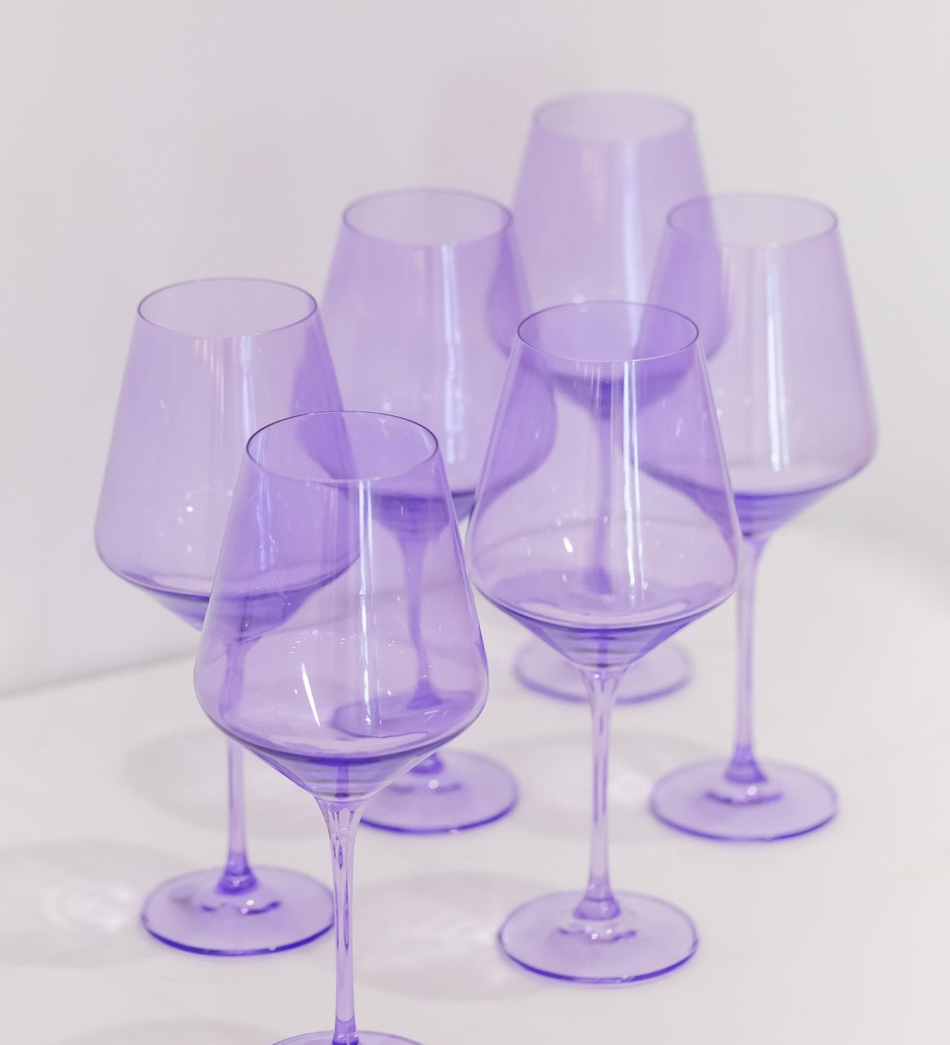 Estelle Colored Wine Stemware