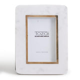 White Marble Frame 4x7
