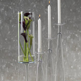 Amin Glass candle holder large
