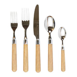 Albero Oak 5 Piece Place Setting