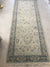 The Taylor - 3’x8’ Oushak Runner - Blue & Ivory
