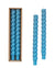 Unscented Twisted Taper Candles- Blue