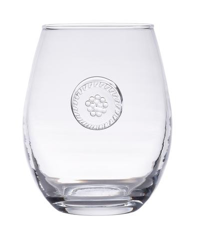 Berry & Thread - Stemless White Wine Glassware
