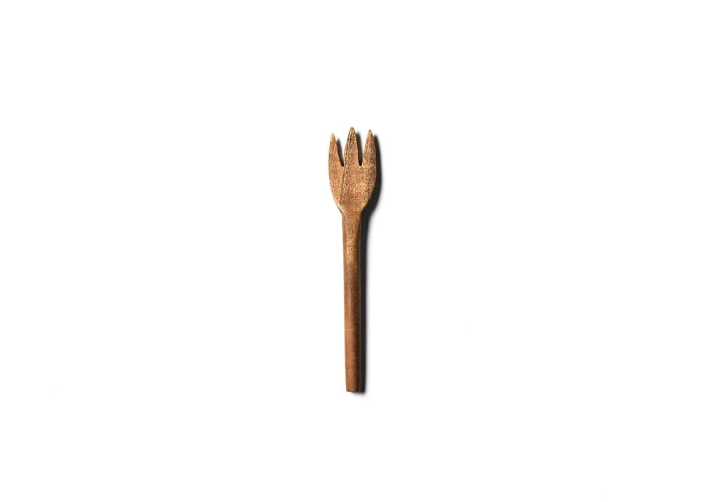 Wood Slim Appetizer Fork